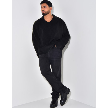 Pull en laine oversize