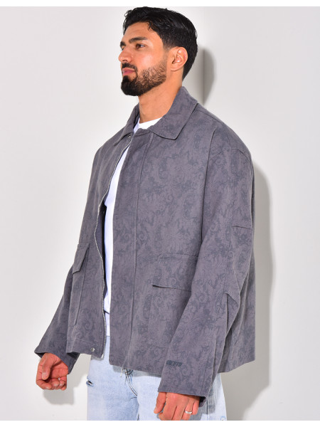 Veste à motifs