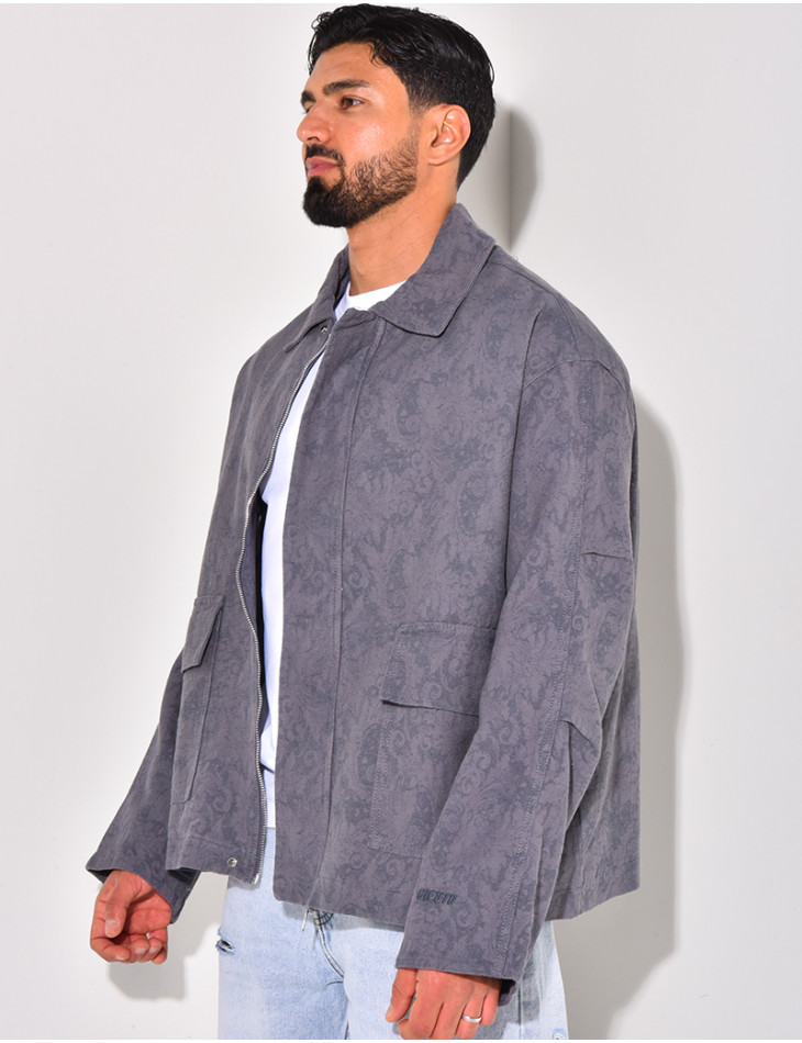 Veste à motifs
