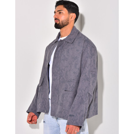 Veste à motifs
