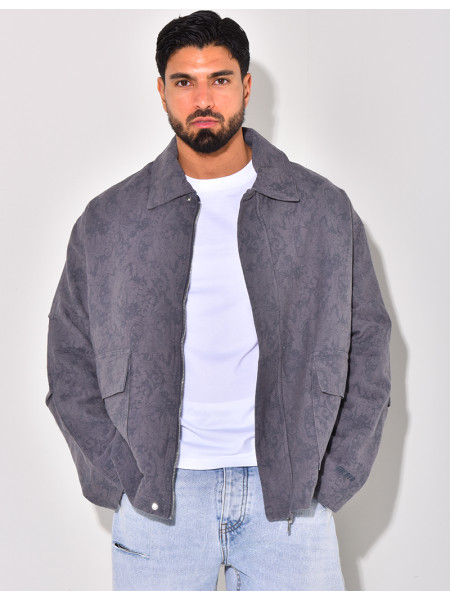 Veste à motifs