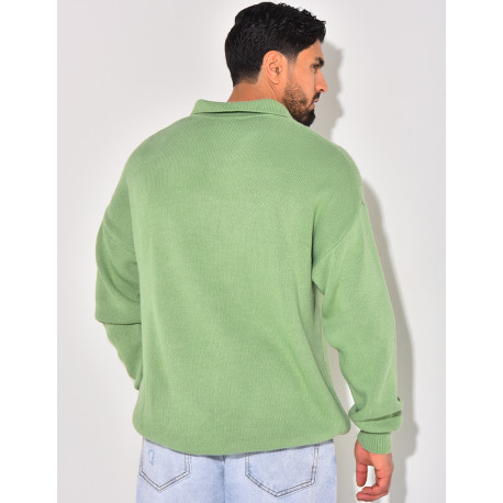 Pullover Polo Mann