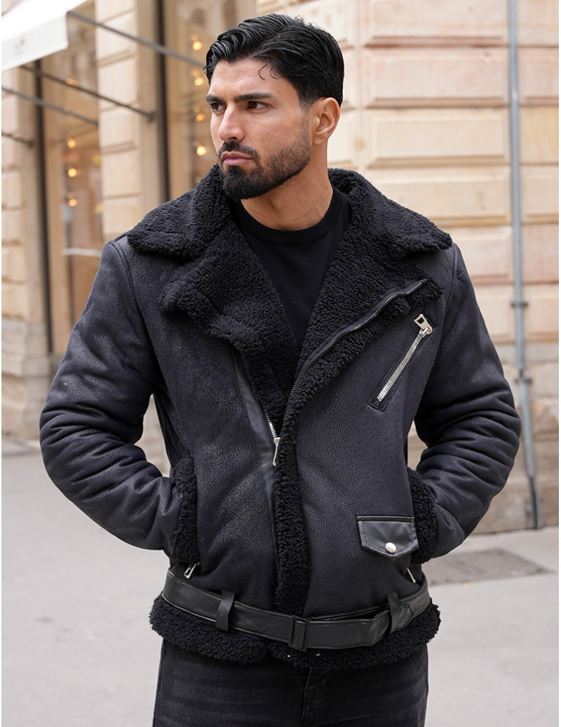 Veste fourrée