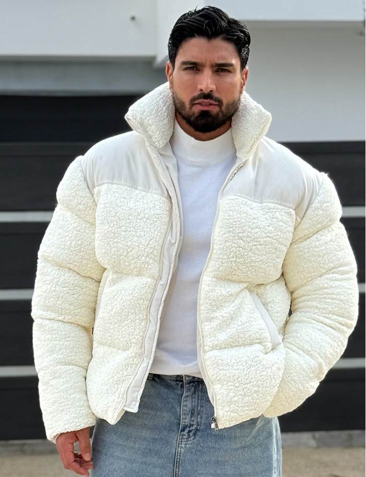Doudoune en peau de mouton
