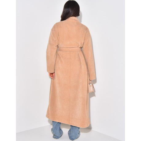 Weicher Kimono-Mantel zum Binden