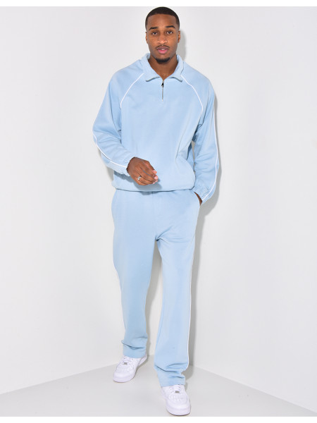 Ensemble jogging et sweat à zip