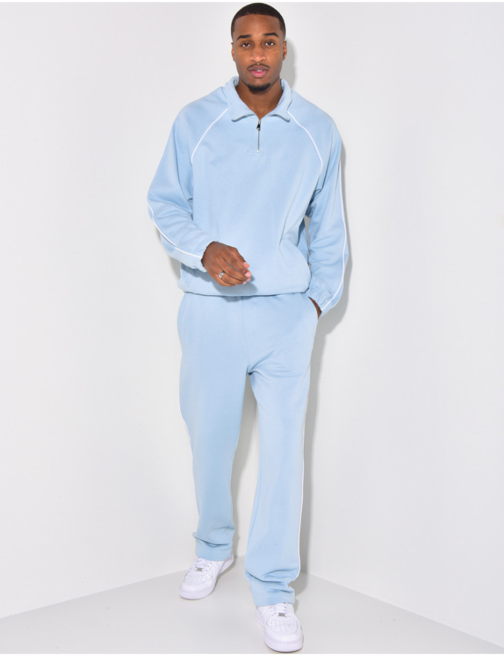 Ensemble jogging et sweat à zip