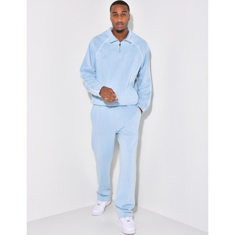 Ensemble jogging et sweat à zip