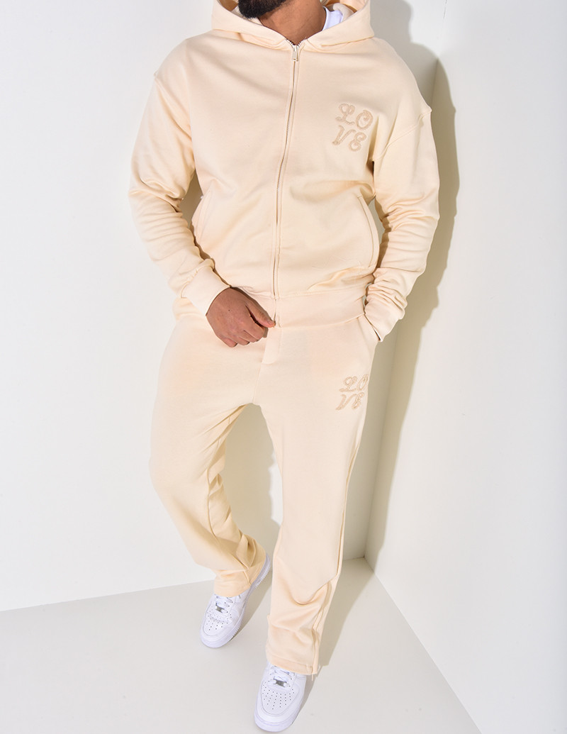 Ensemble jogging et gilet...