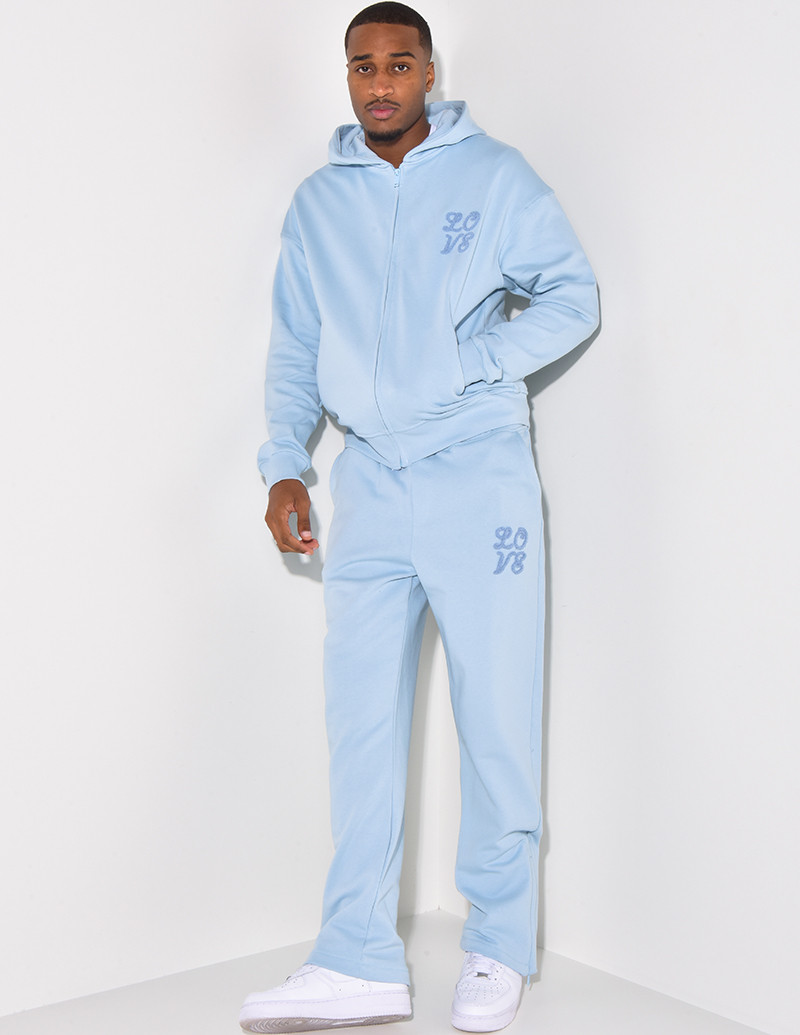 Ensemble jogging et gilet...