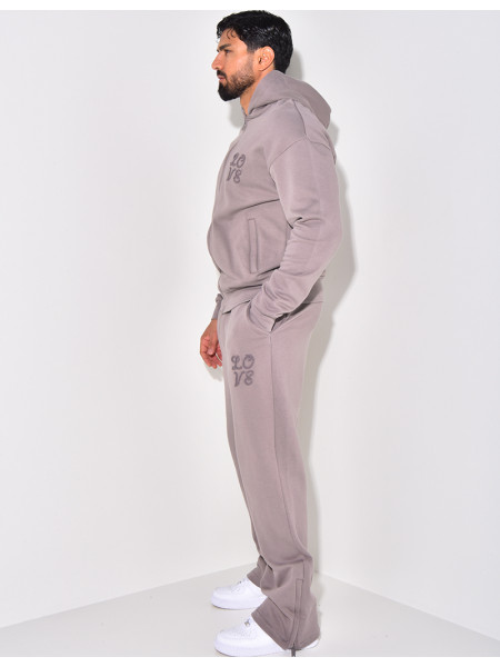 Ensemble jogging et gilet "LOVE"