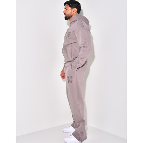 Ensemble jogging et gilet "LOVE"