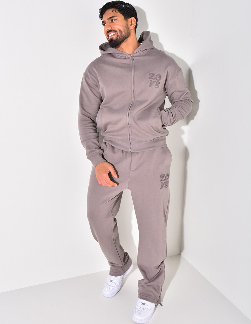 Sweatshirt and jogging suit