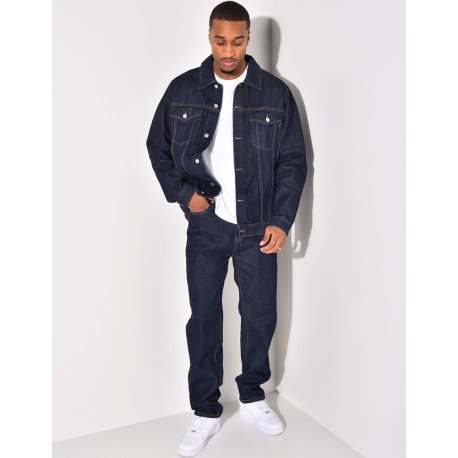 Set aus Jeansstof