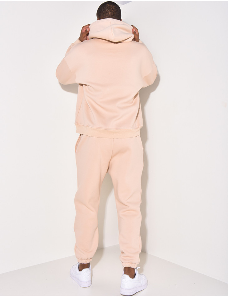 Ensemble Jogging Femme 2 Pièces - Sweat à Capuche Zip + Pantalon - Tissu Doux Et Confortable - Pour Sport, Maison, Sorties
