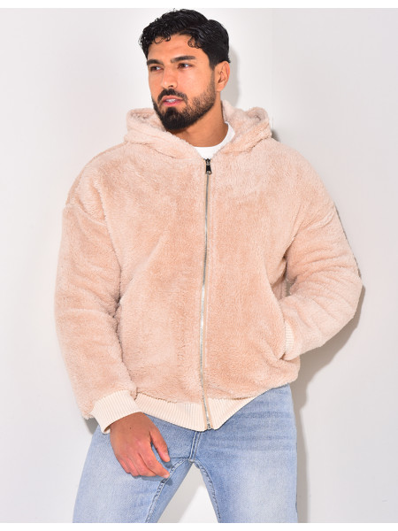 Jacke aus Schafsfell