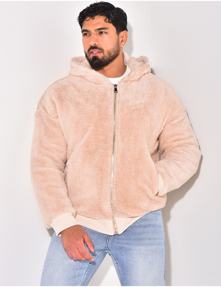Jacke aus Schafsfell