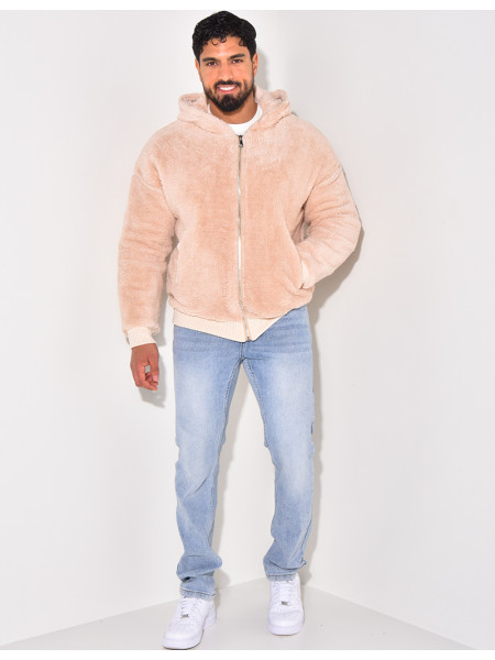 Jacke aus Schafsfell