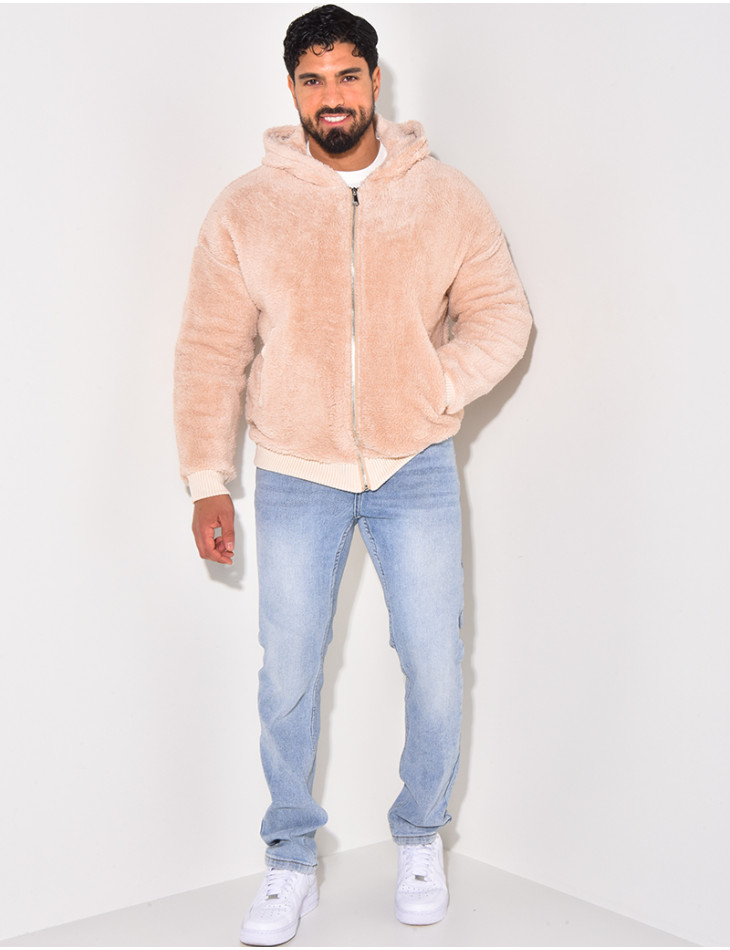 Jacke aus Schafsfell