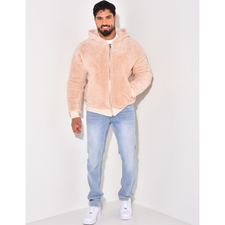 Jacke aus Schafsfell