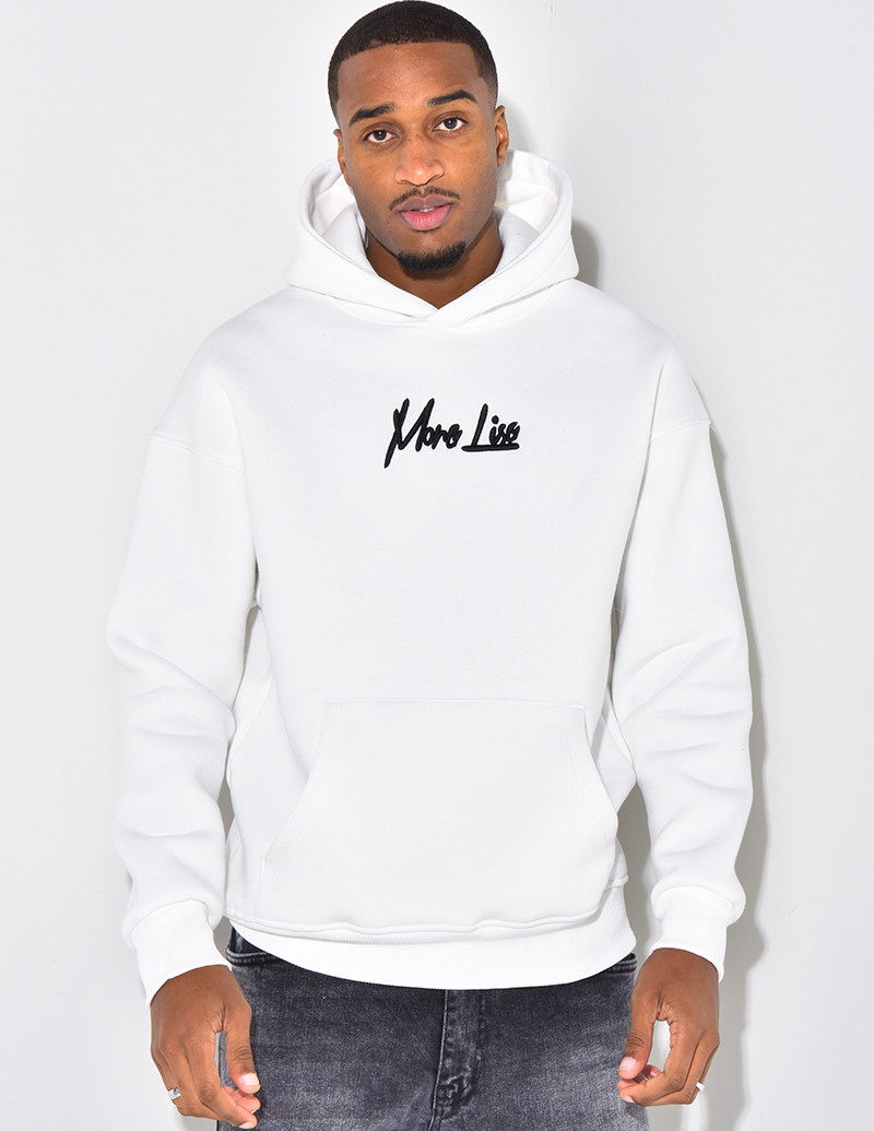 Sweat à capuche avec dessin...