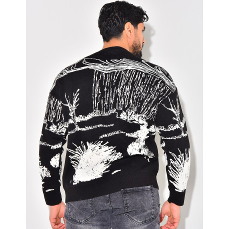 Pull à motifs