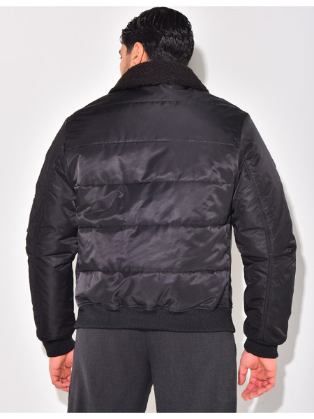 Perfecto en similicuir à fourrure