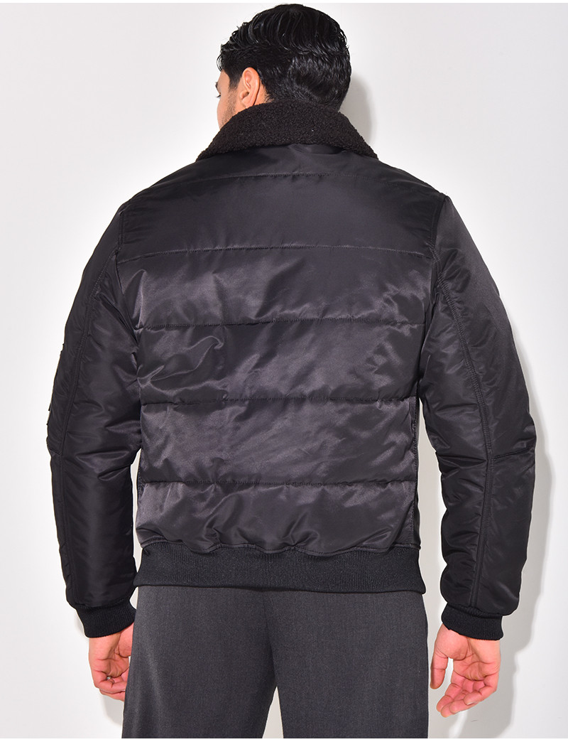 Perfecto en similicuir à fourrure