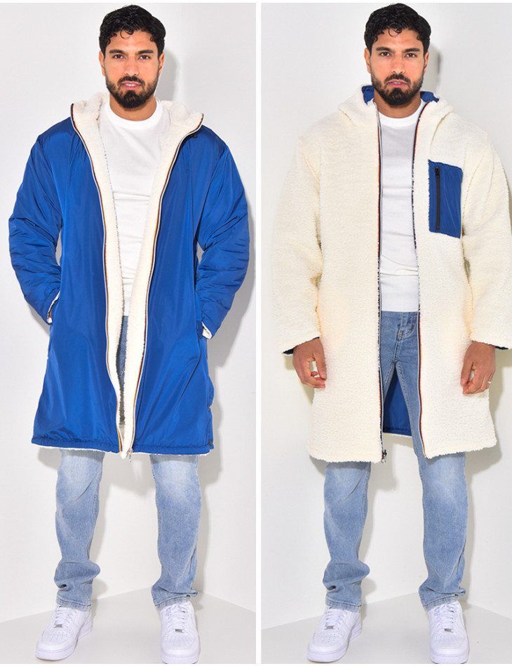 Reversible padded jacket