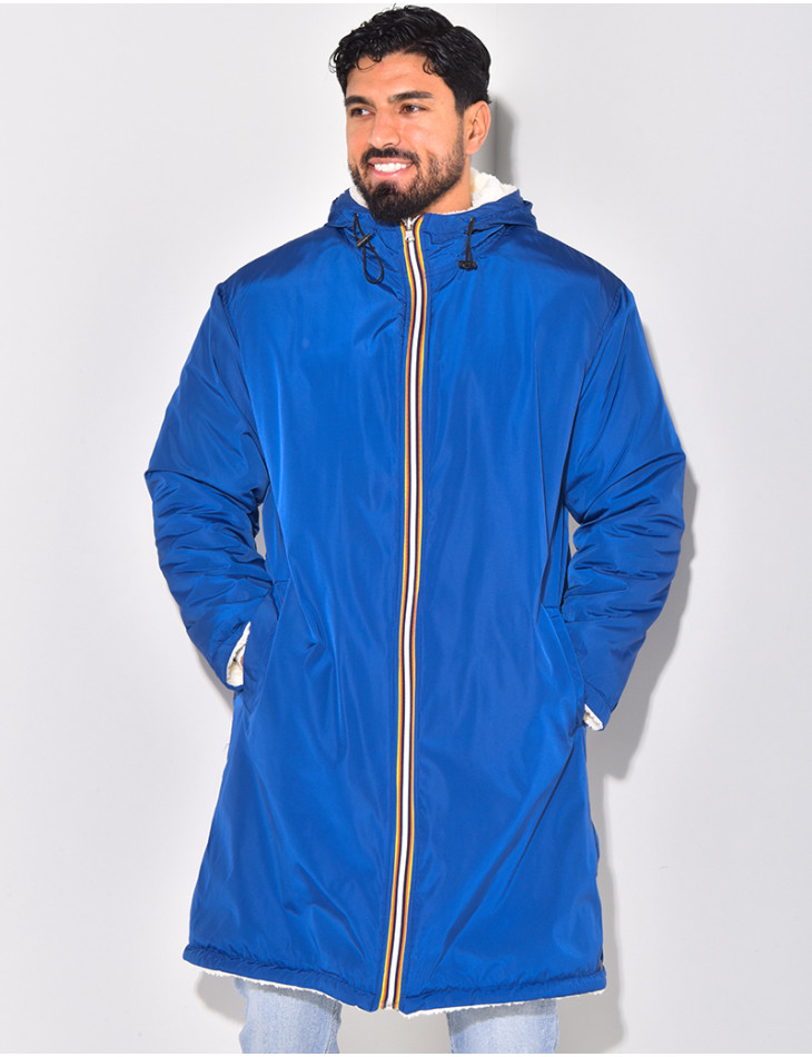 Reversible padded jacket