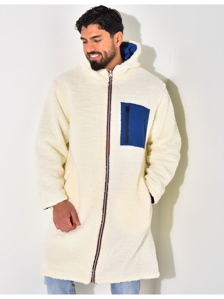 Reversible padded jacket