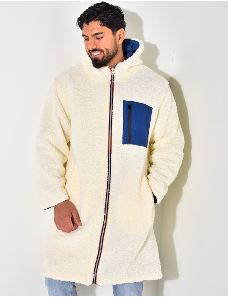 Reversible padded jacket