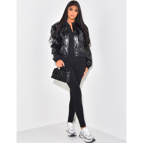 Bombers court vernis à poches