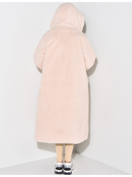 Lange, wendbare, gesteppte Daunenjacke