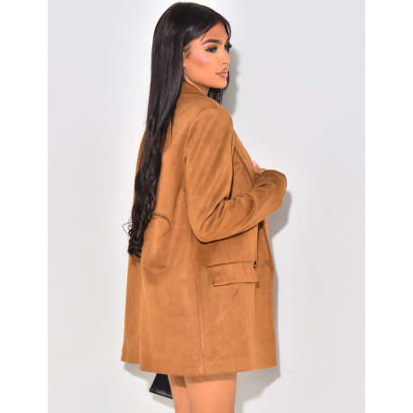 Blazerjacke aus Wildleder