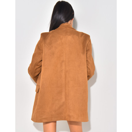 Blazerjacke aus Wildleder