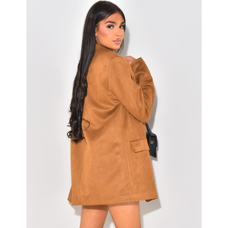 Blazerjacke aus Wildleder