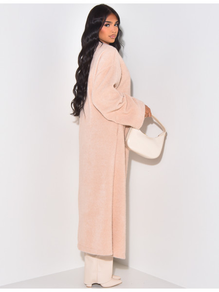 Robe kimono à nouer tissu tout doux