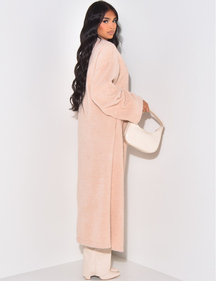 Robe kimono à nouer tissu tout doux