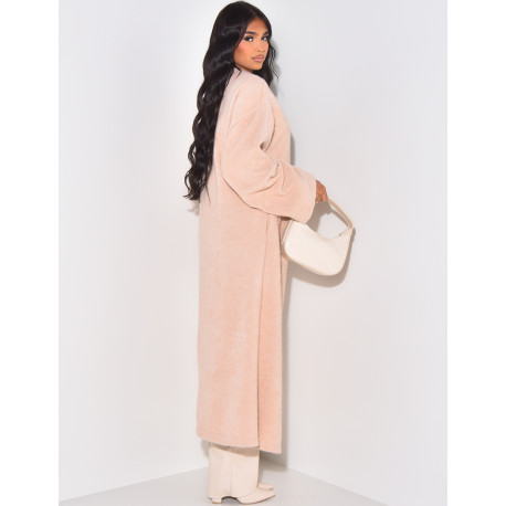 Robe kimono à nouer tissu tout doux