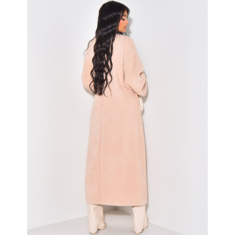 Robe kimono à nouer tissu tout doux