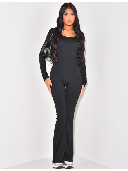 Combinaison pantalon moulante dos nu