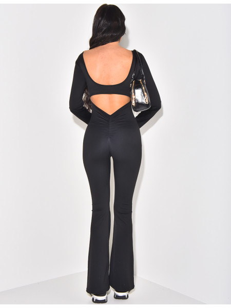 Combinaison pantalon moulante dos nu