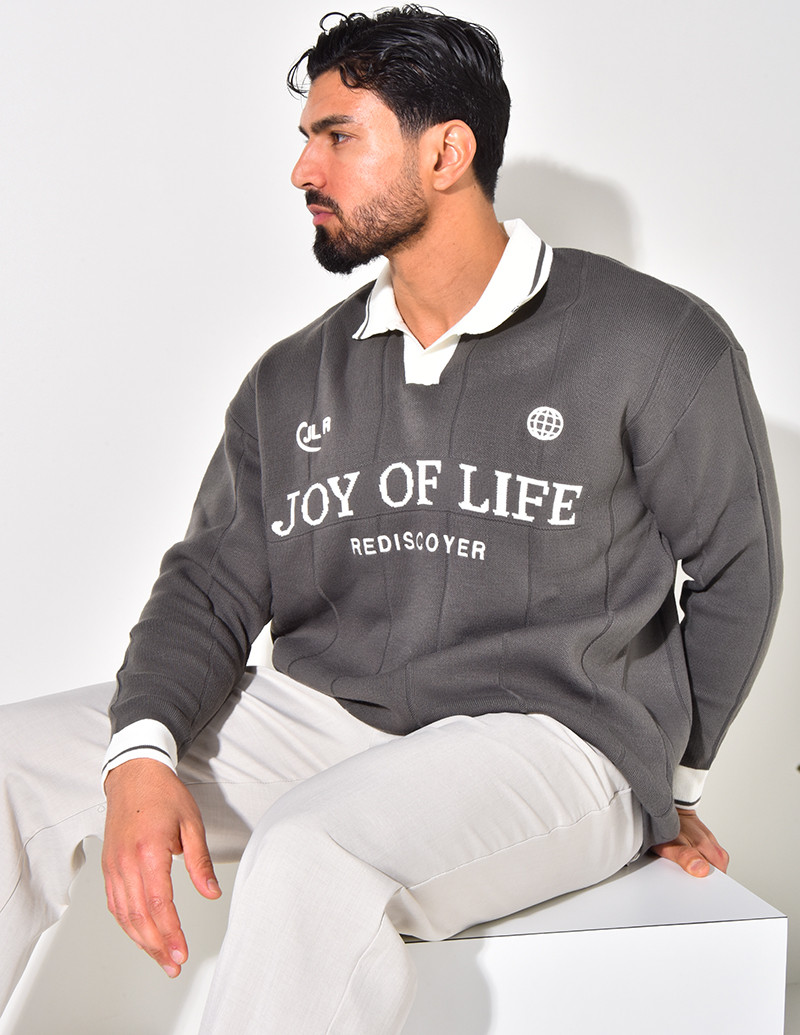 Pull à col "Joy Of Life"