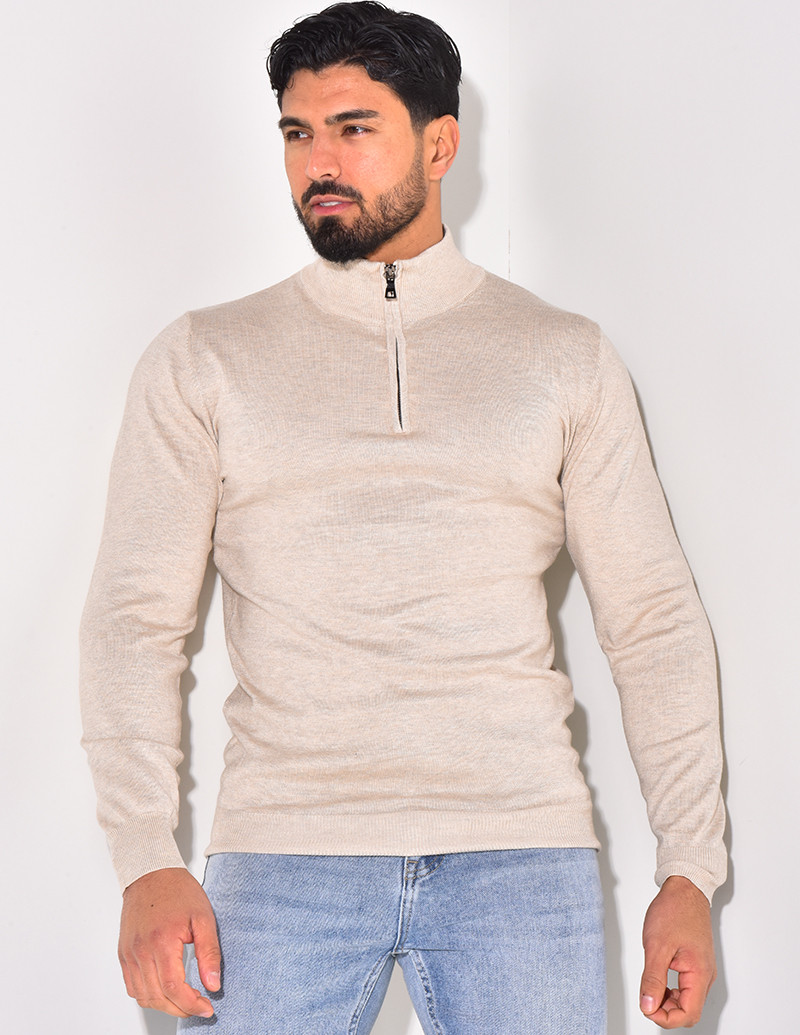 Pull fin col camionneur