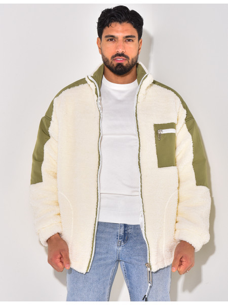 Doudoune en peau de mouton