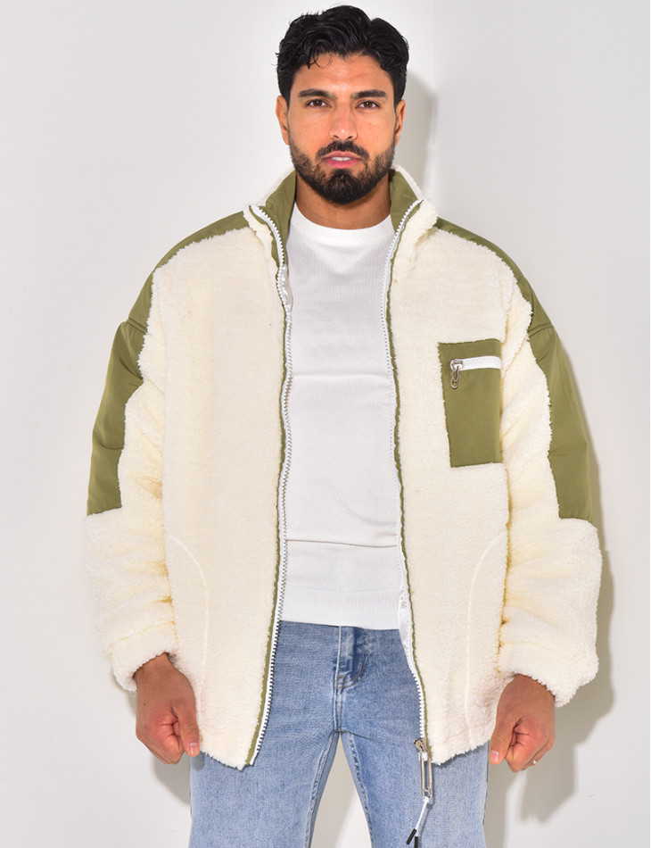 Doudoune en peau de mouton