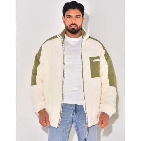 Doudoune en peau de mouton