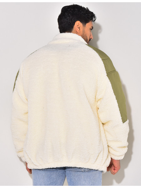 Doudoune en peau de mouton