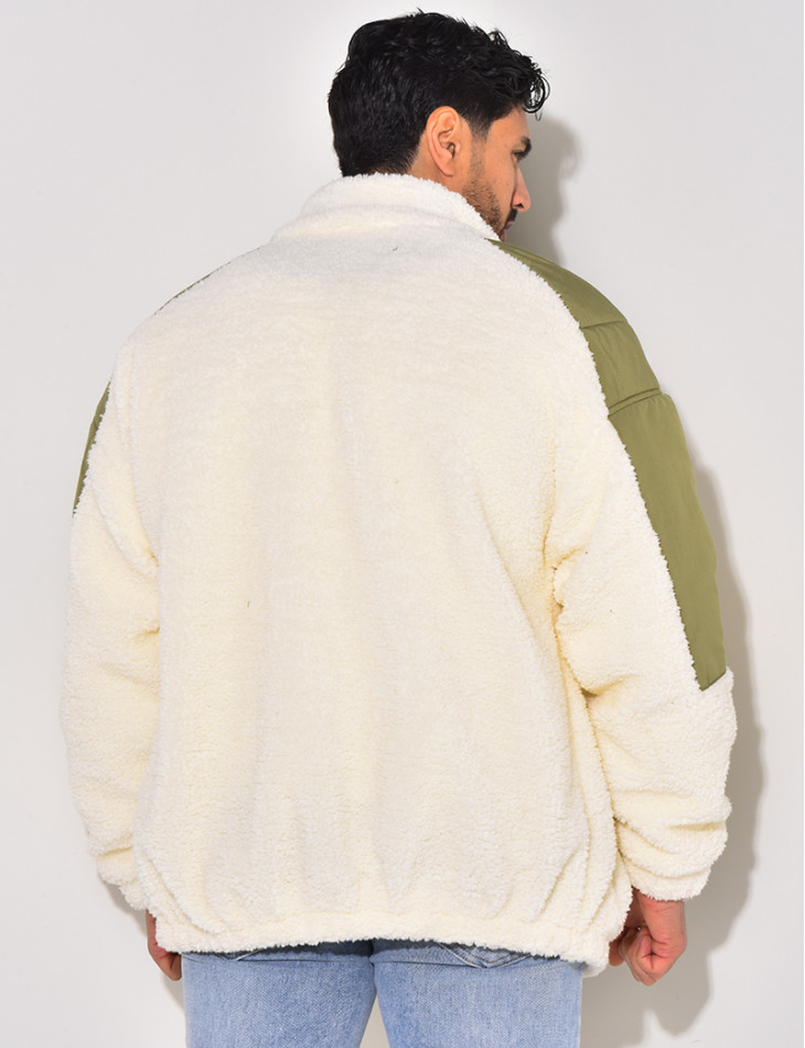 Doudoune en peau de mouton